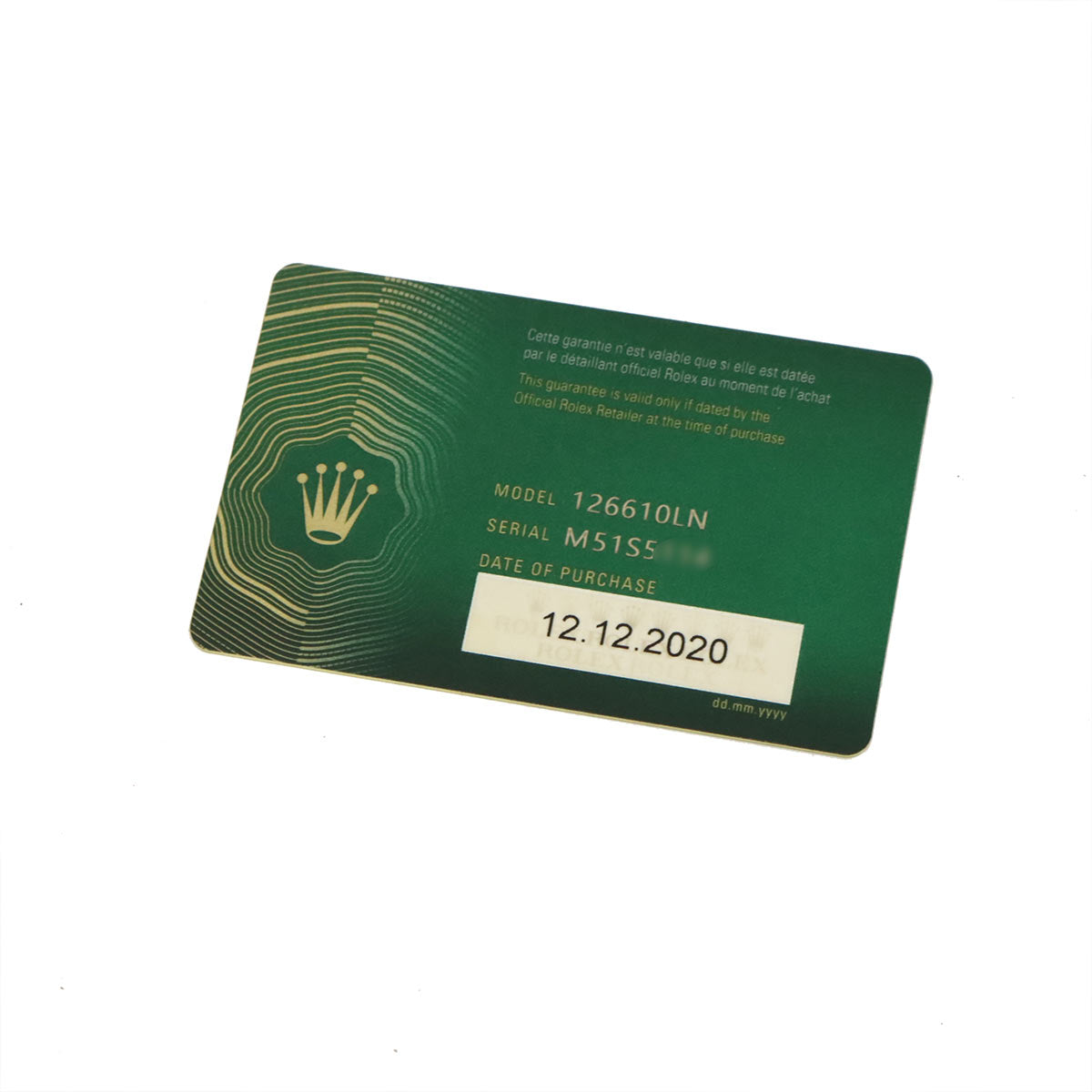 Submariner Date 126610LN Random Automatic Black Dial Mens Watch