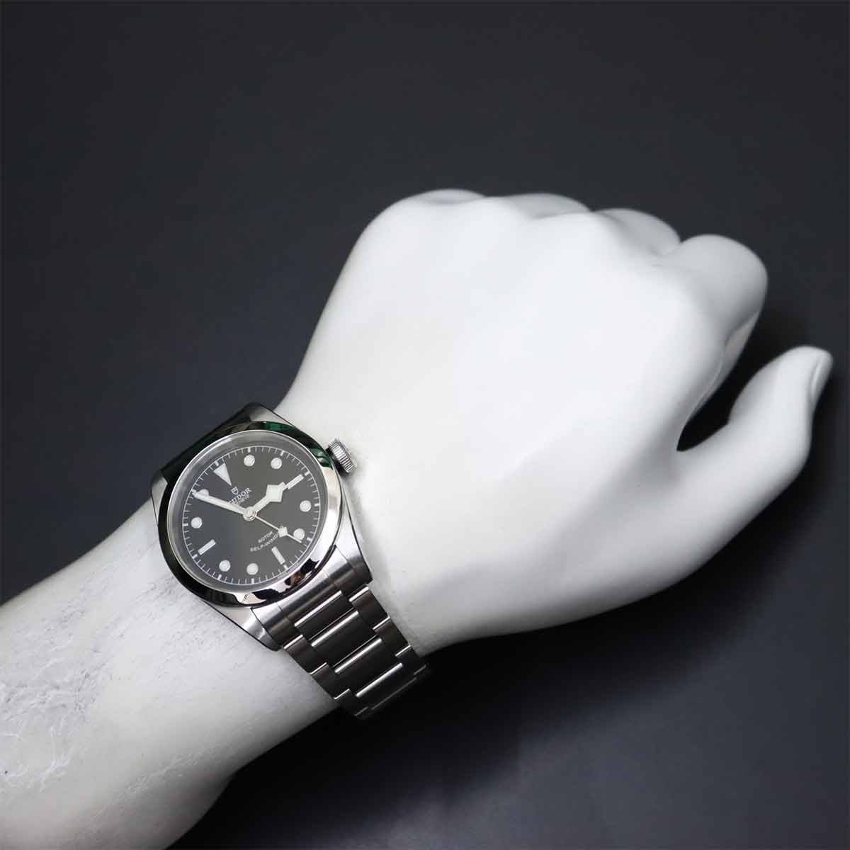 Heritage Black Bay 41 Air Asia 79540 Automatic Black Dial