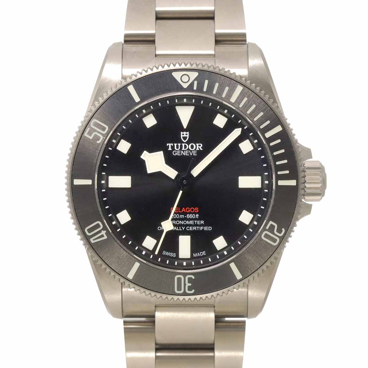 Pelagos 25407N Automatic Black Dial Mens Watch
