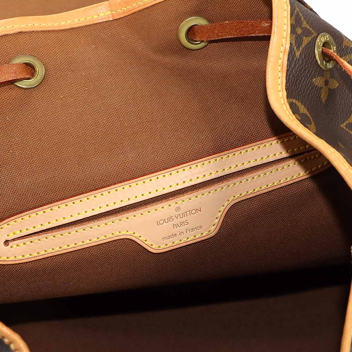 Monogram Montsouris GM Backpack Brown M51135 Purse