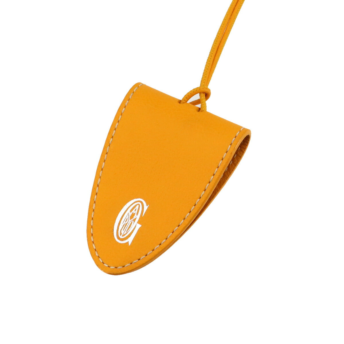 Croc Universal Bag Clip Charm Leather Yellow