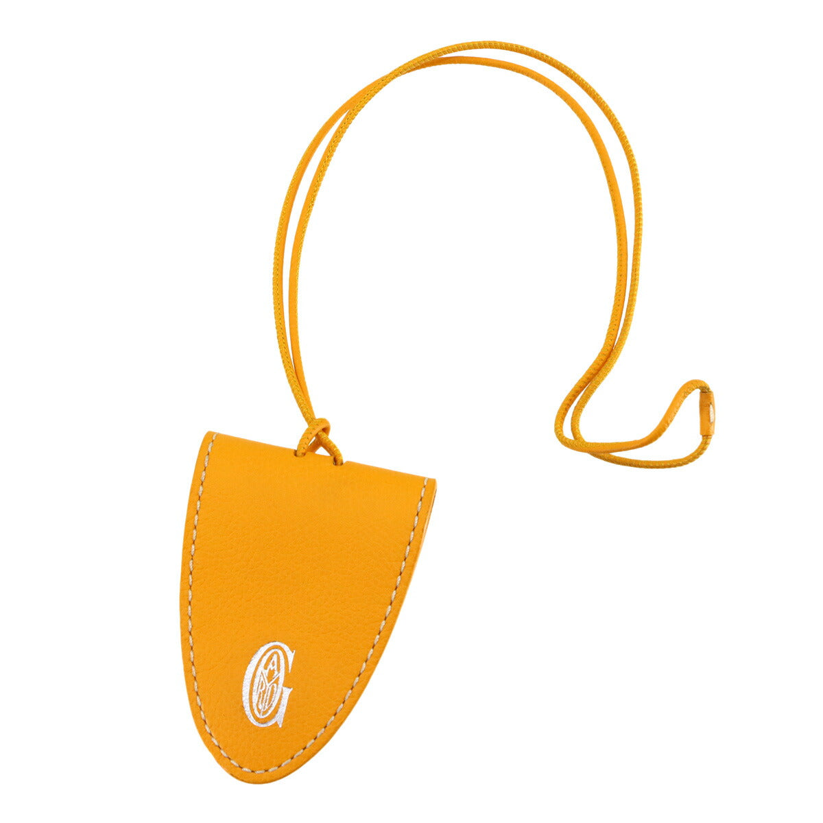 Croc Universal Bag Clip Charm Leather Yellow