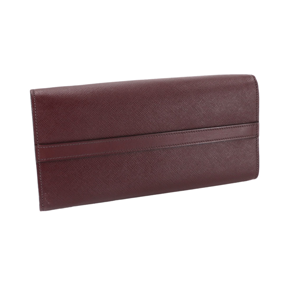 Paradigme Hand Shoulder Bag Saffiano Leather Bordeaux 1BA103