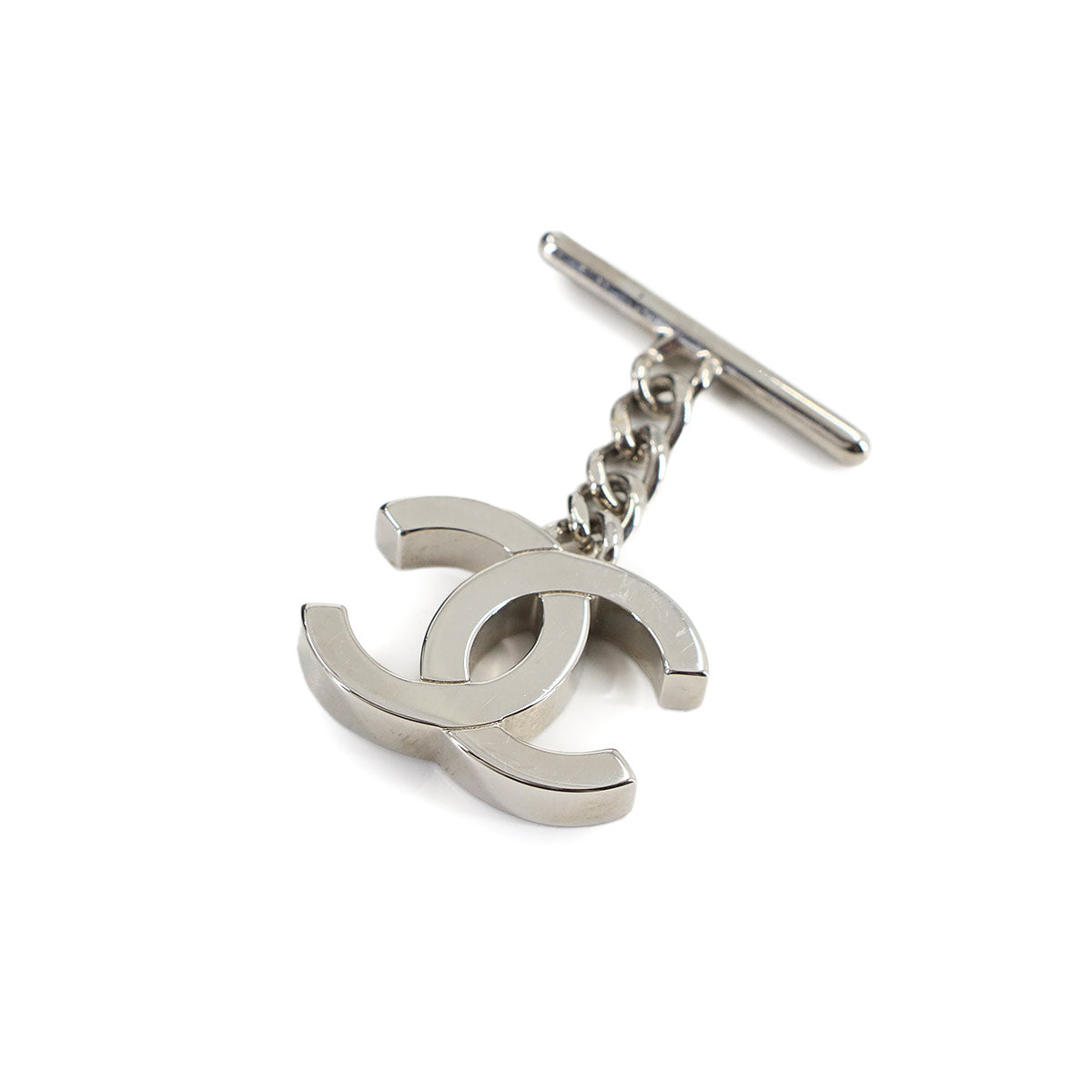 Paris Biarritz PM Tote Bag PVC Nylon Leather Black A34208 Purse