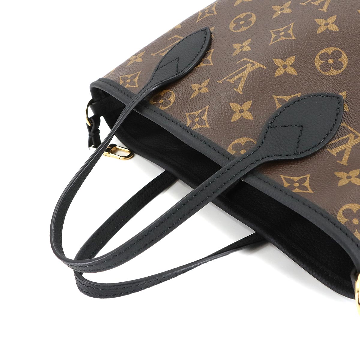 Neverfull Inside Out BB Hand Shoulder Bag Noir M12099