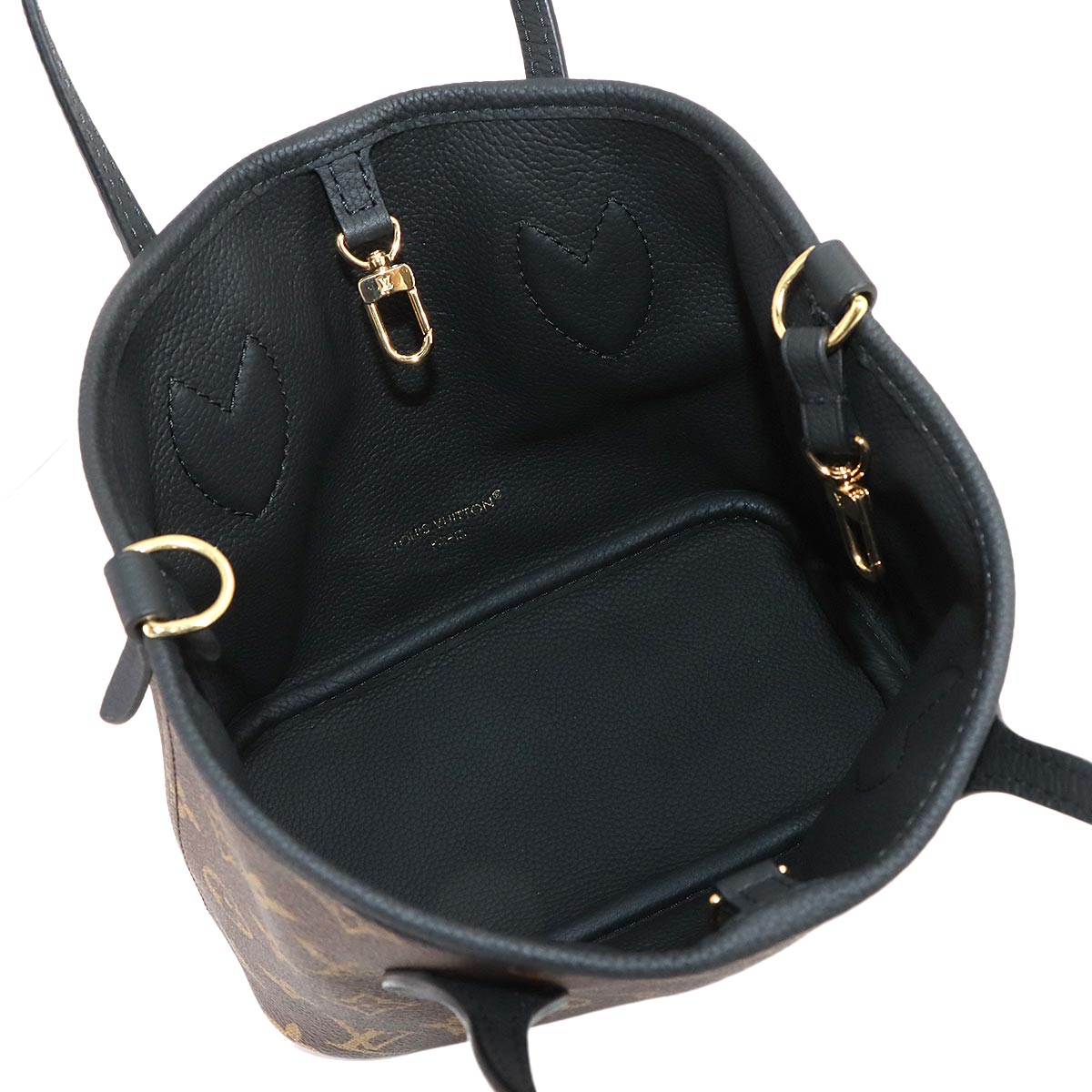 Neverfull Inside Out BB Hand Shoulder Bag Noir M12099