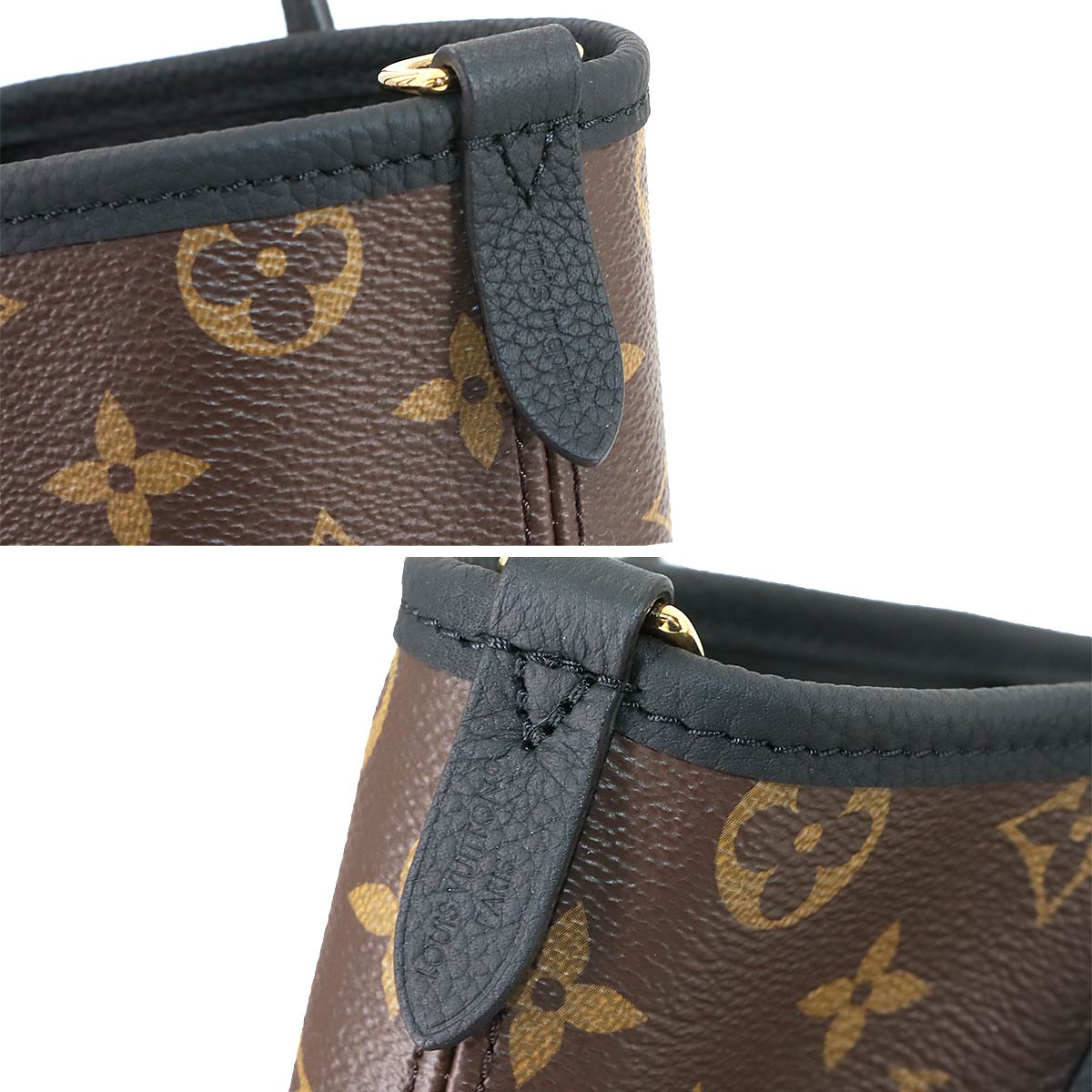 Neverfull Inside Out BB Hand Shoulder Bag Noir M12099