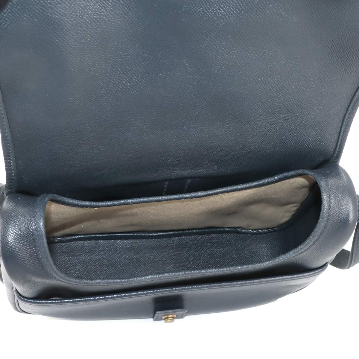 Numea Shoulder Bag Coushevel Epsom Navy Vintage Purse