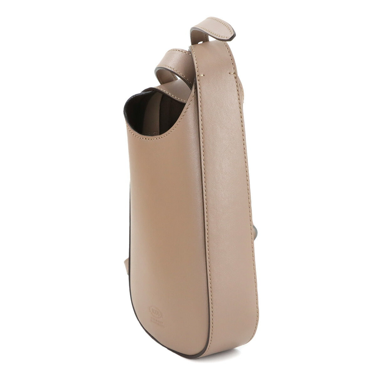 Di Bag Hobo Micro Shoulder Bag Leather Beige XAWDBS30300ROR