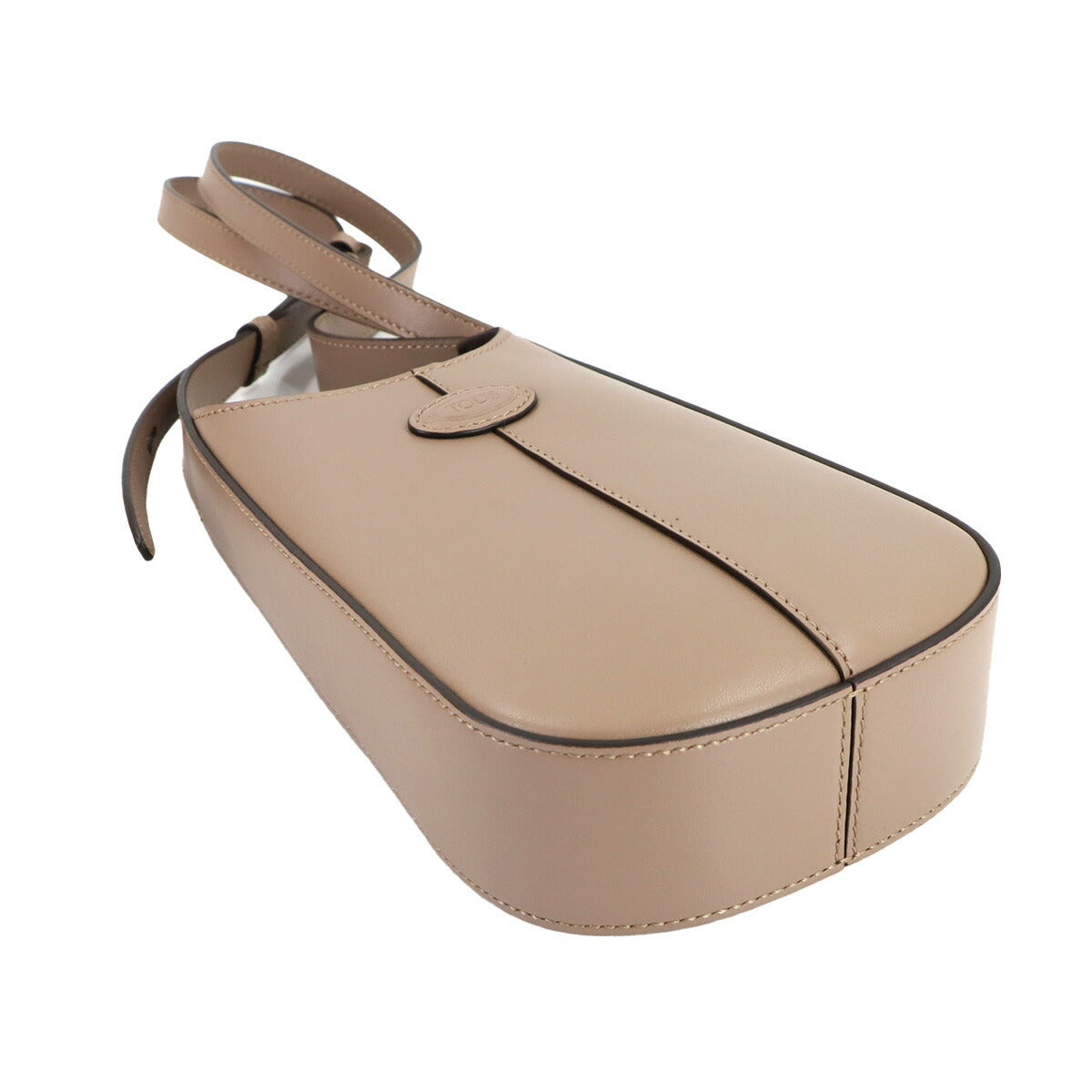 Di Bag Hobo Micro Shoulder Bag Leather Beige XAWDBS30300ROR