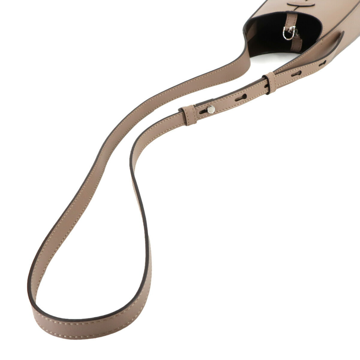 Di Bag Hobo Micro Shoulder Bag Leather Beige XAWDBS30300ROR