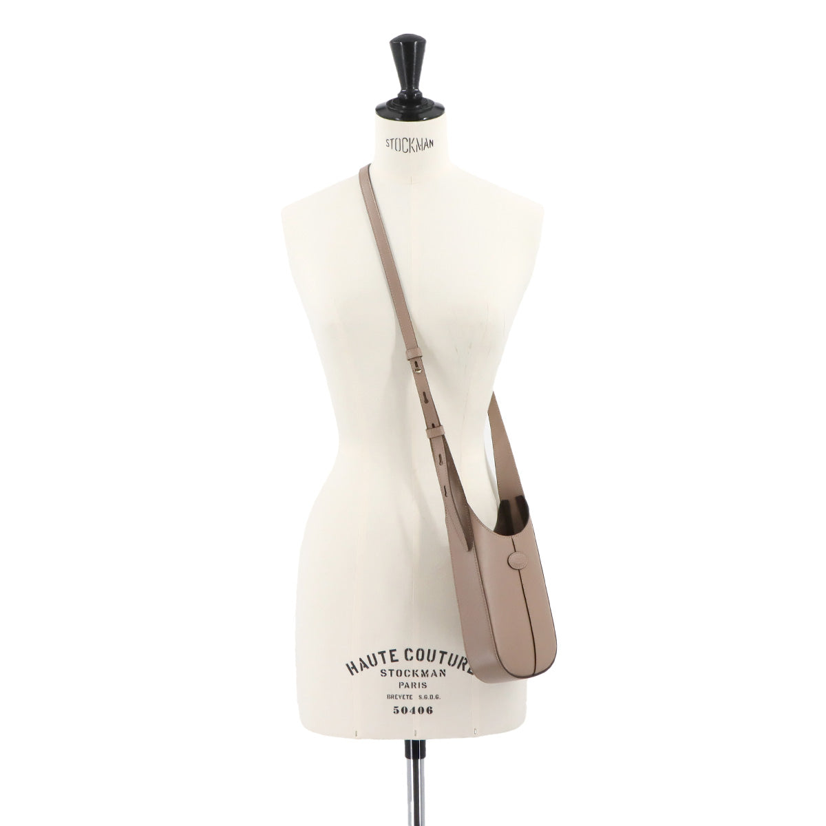 Di Bag Hobo Micro Shoulder Bag Leather Beige XAWDBS30300ROR