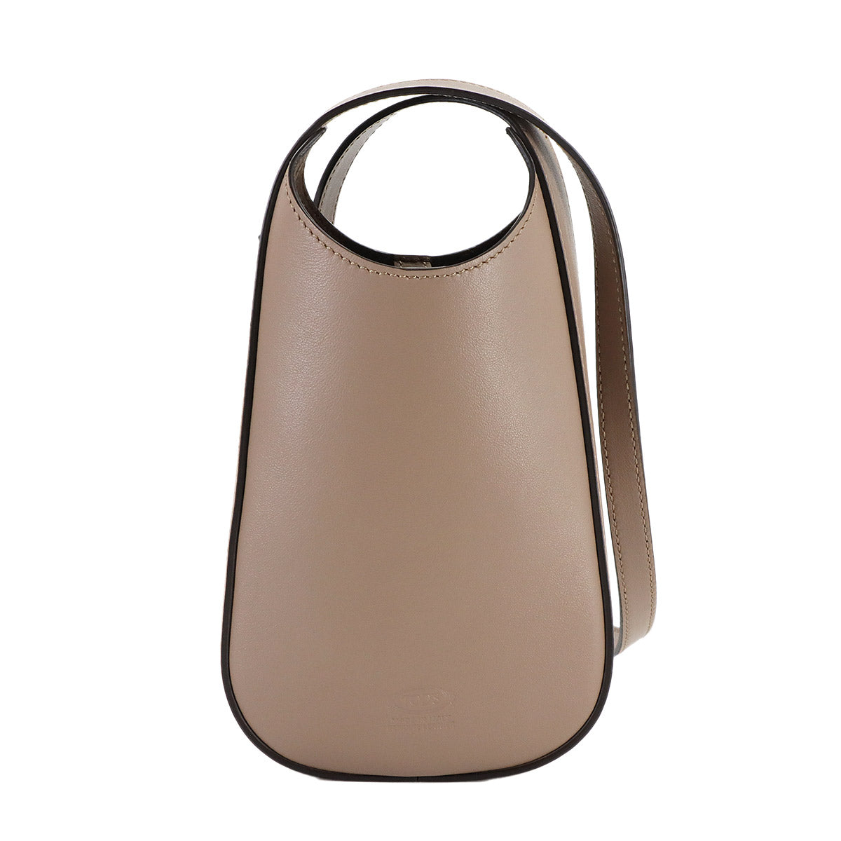 Di Bag Hobo Micro Shoulder Bag Leather Beige XAWDBS30300ROR