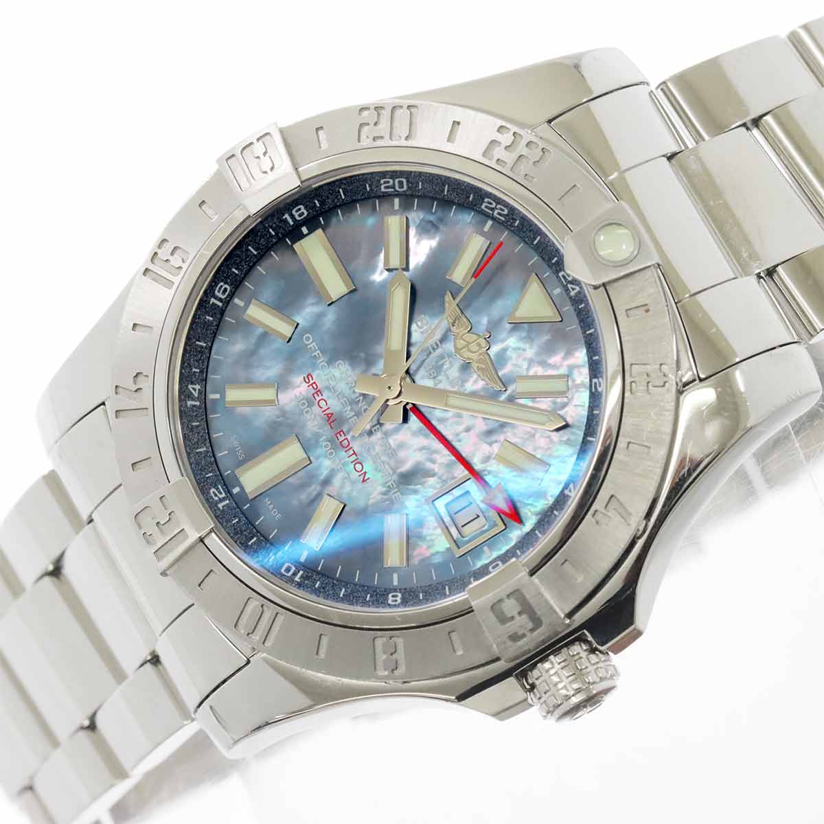 Avenger II GMT A32390 Japan Limited Blue Shell Dial Mens