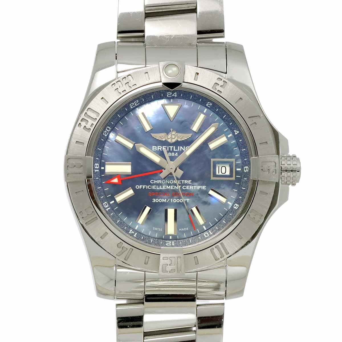 Avenger II GMT A32390 Japan Limited Blue Shell Dial Mens