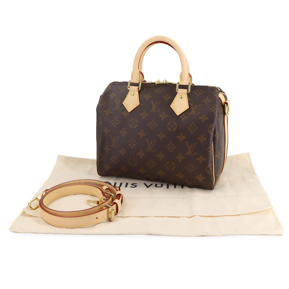 Monogram Speedy Bandouliere 25 2way Bag Brown M41113