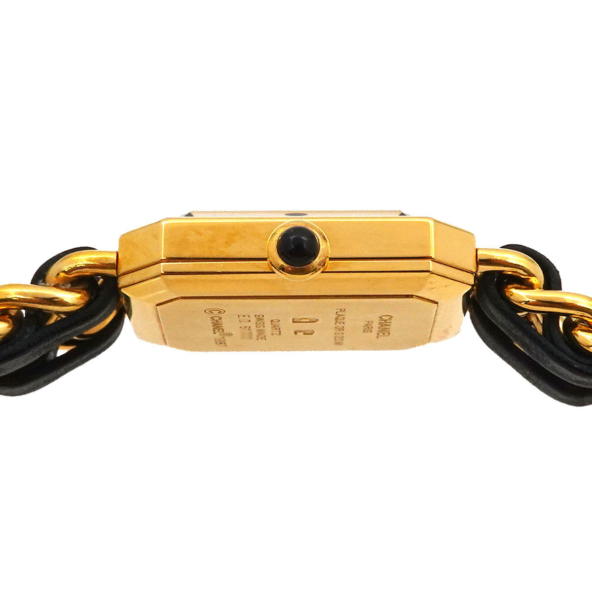 Premiere Size M H0001 Vintage Quartz Black Dial Ladies Watch