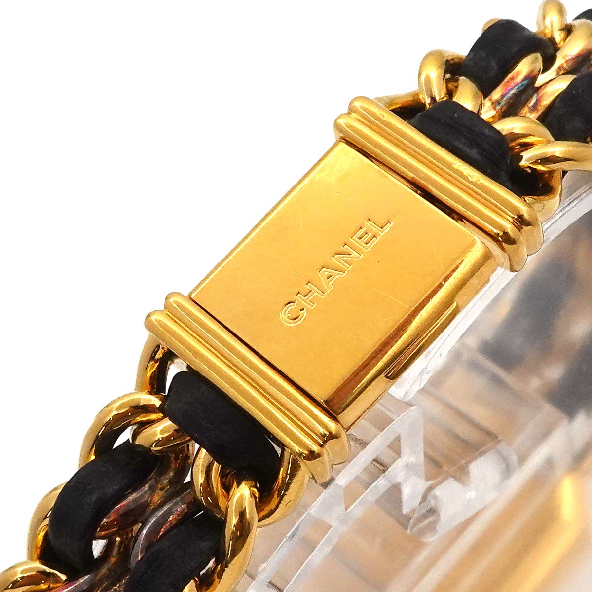 Premiere Size M H0001 Vintage Quartz Black Dial Ladies Watch