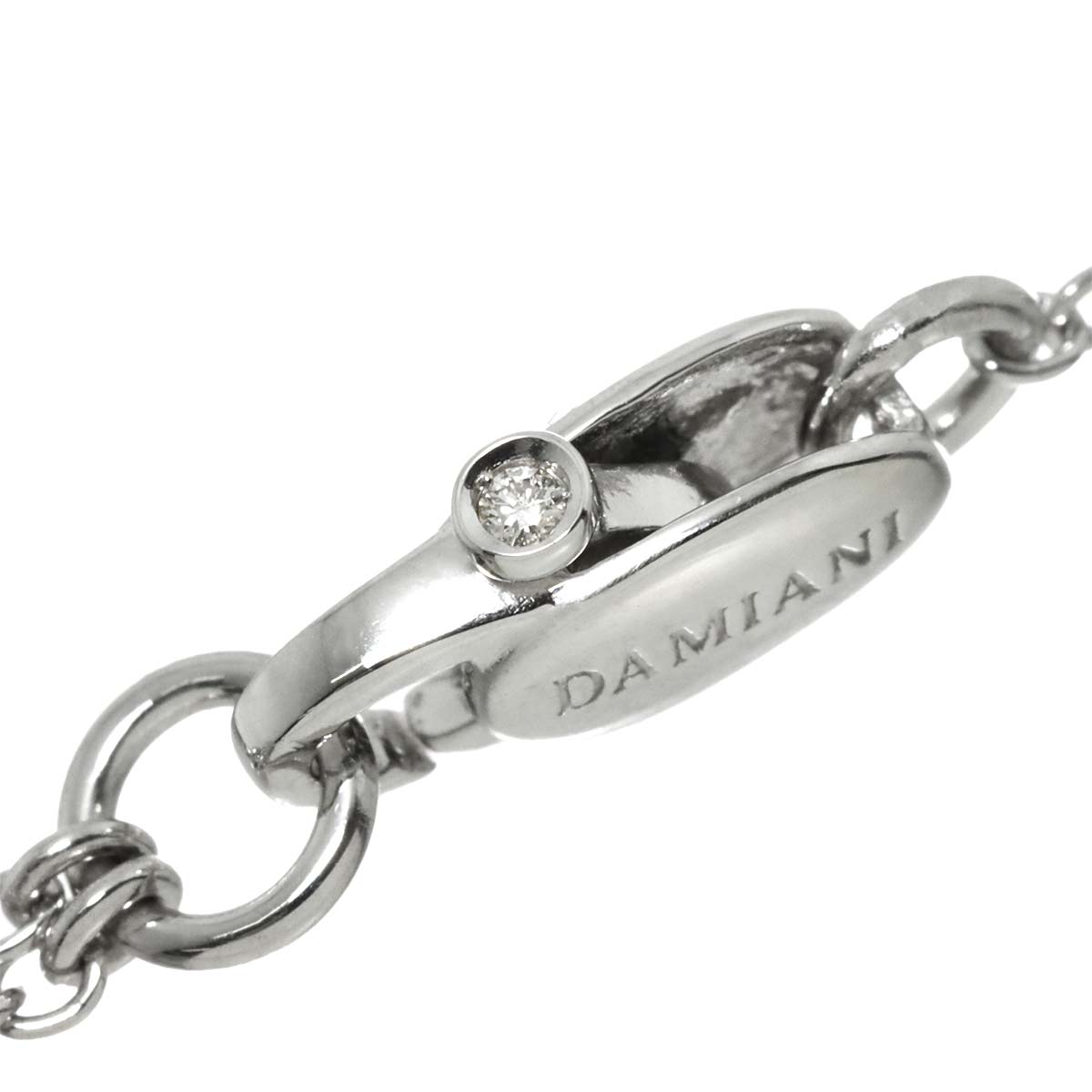 MARGHERITA Diamond Necklace 18K WG 750