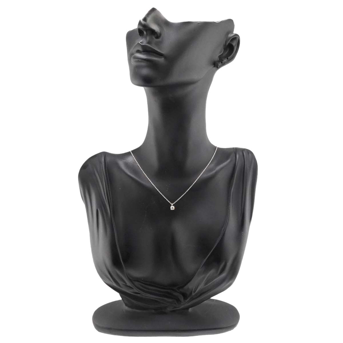 Solitaire Diamond Necklace Platinum