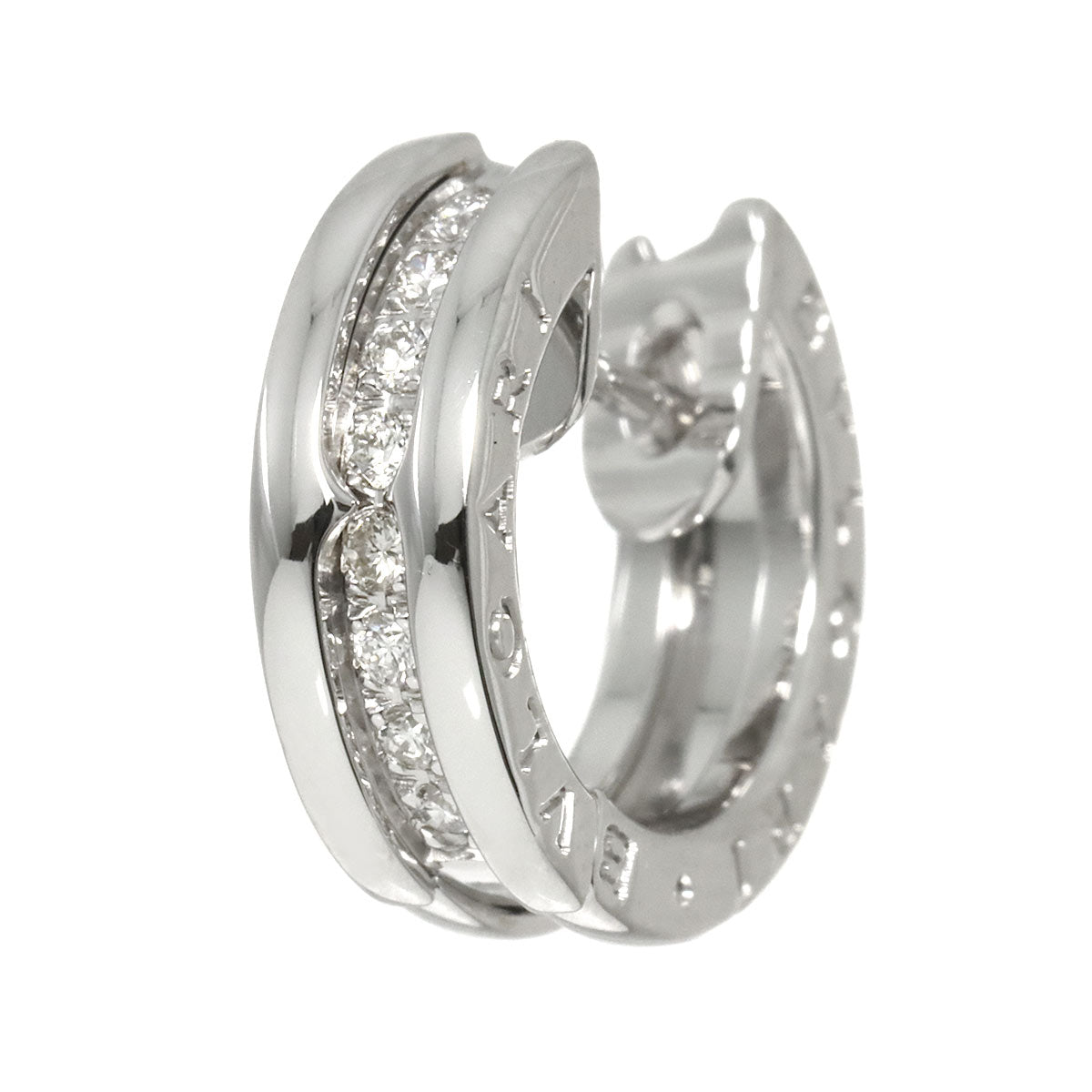 B-zero1 Diamond Earring 18K WG 750 Right ear One Piece only