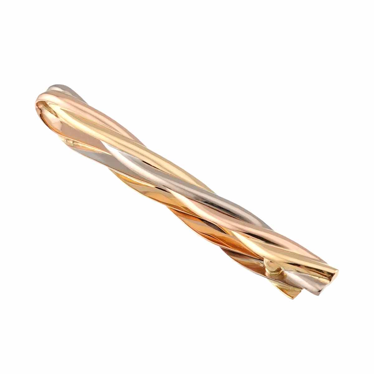 Trinity Tie Pin YG WG PG 750