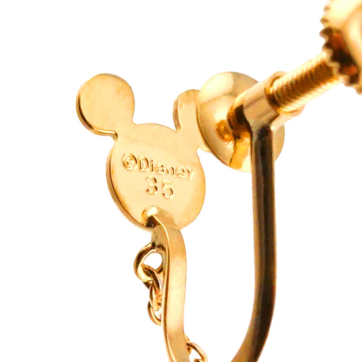 Freshwater cultured pearl Earrings 18K YG 750