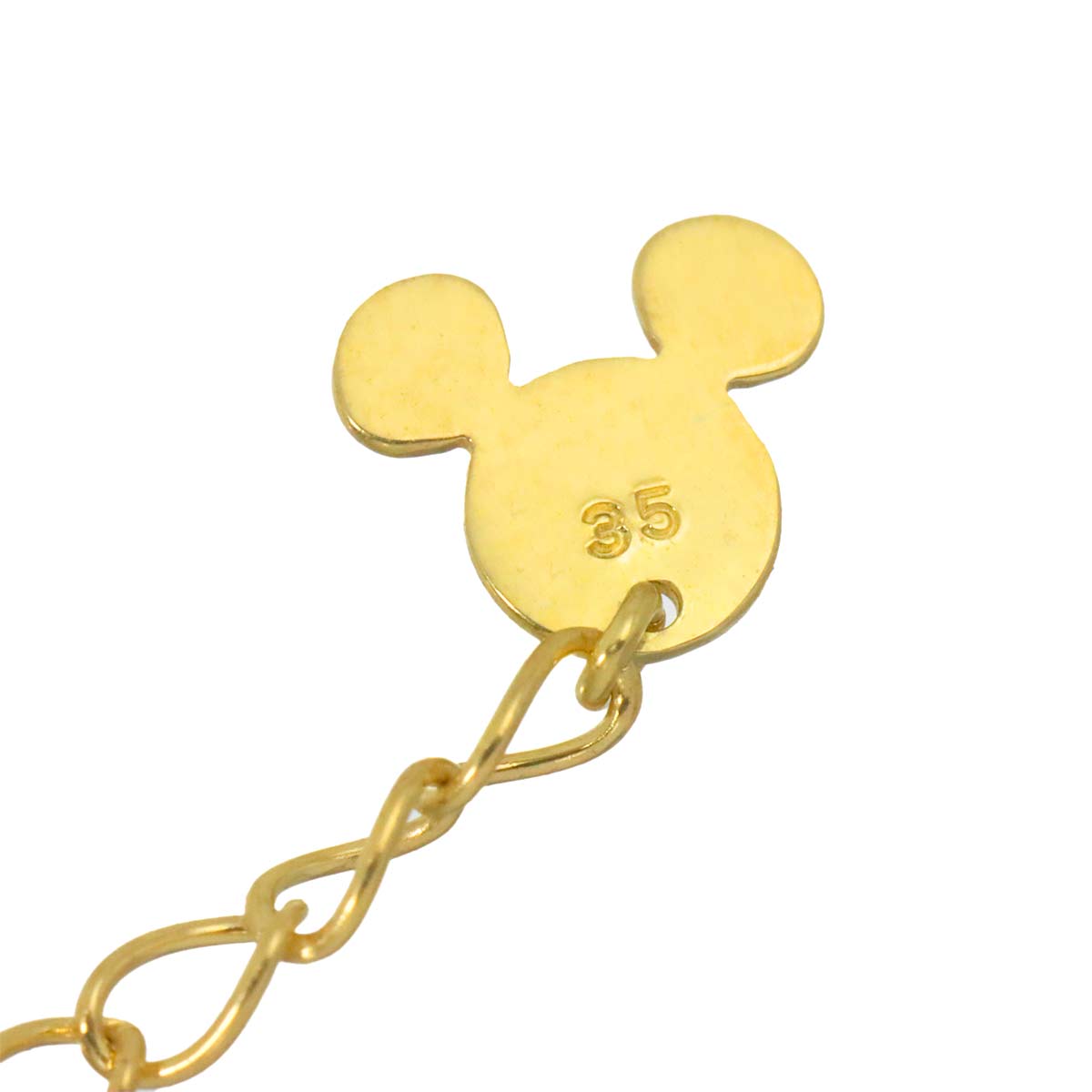 Freshwater cultured pearl Bracelet Disney 18K YG 750