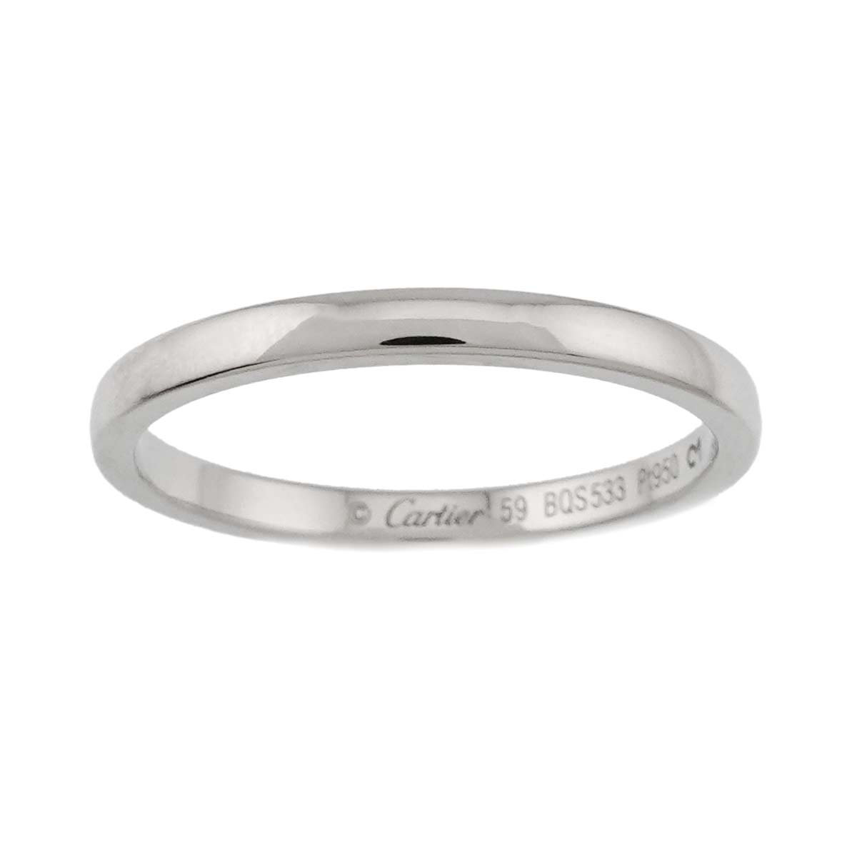 Ballerine Ring Pt Platinum size59 8.25-8.75(US)