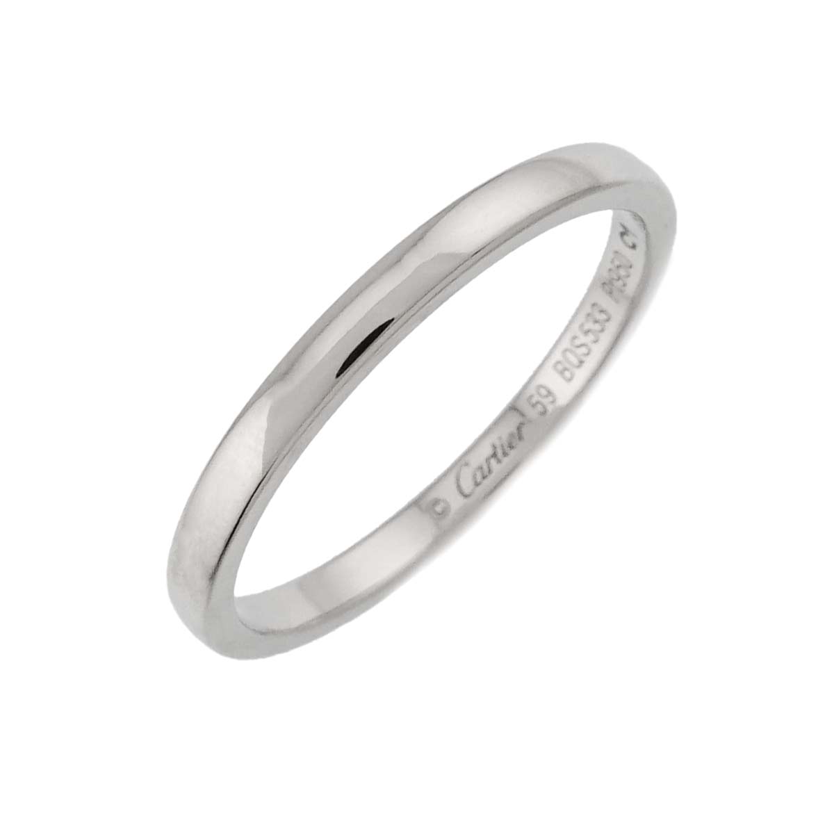 Ballerine Ring Pt Platinum size59 8.25-8.75(US)