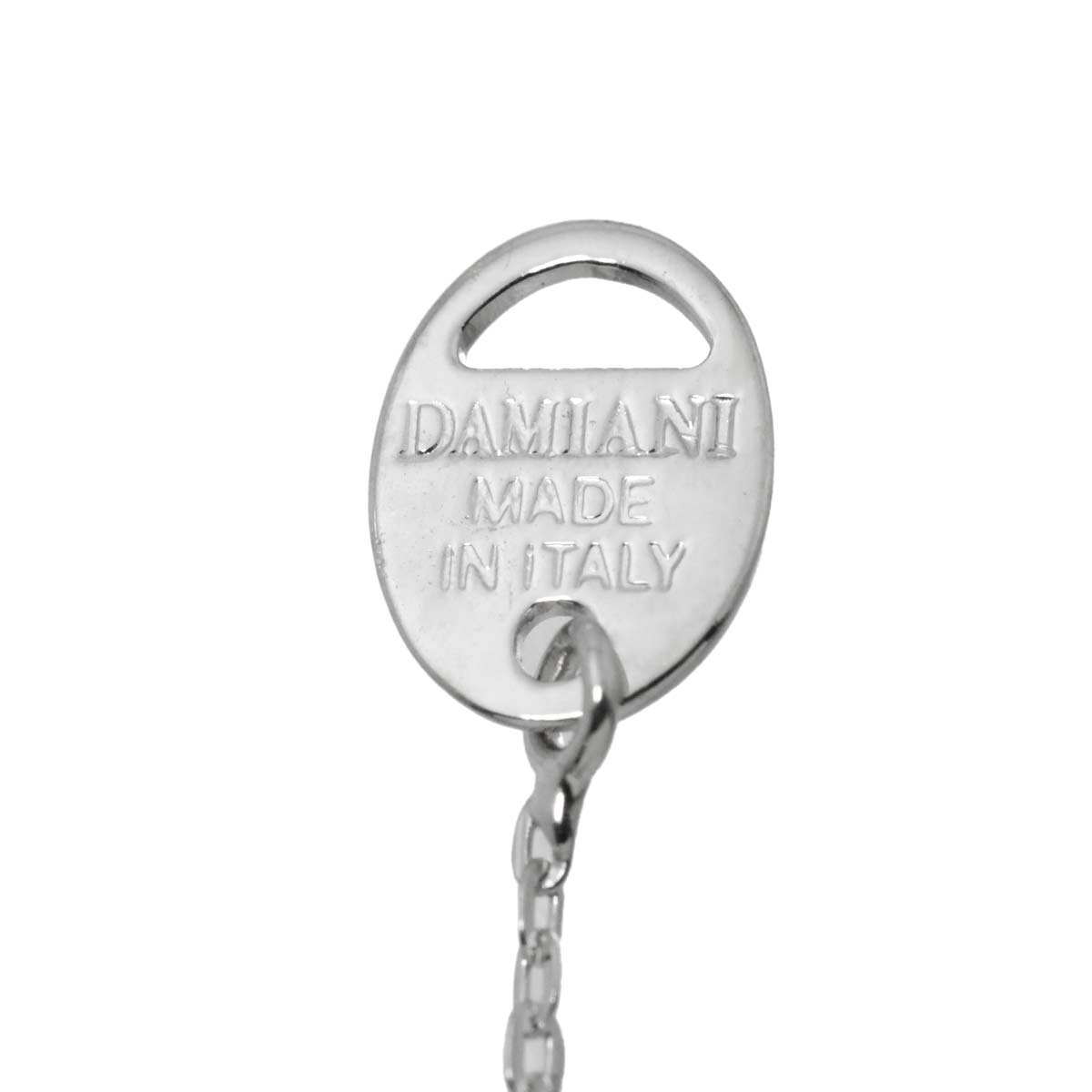 Belle Epoque Mini Diamond Cross Necklace 18K WG 750