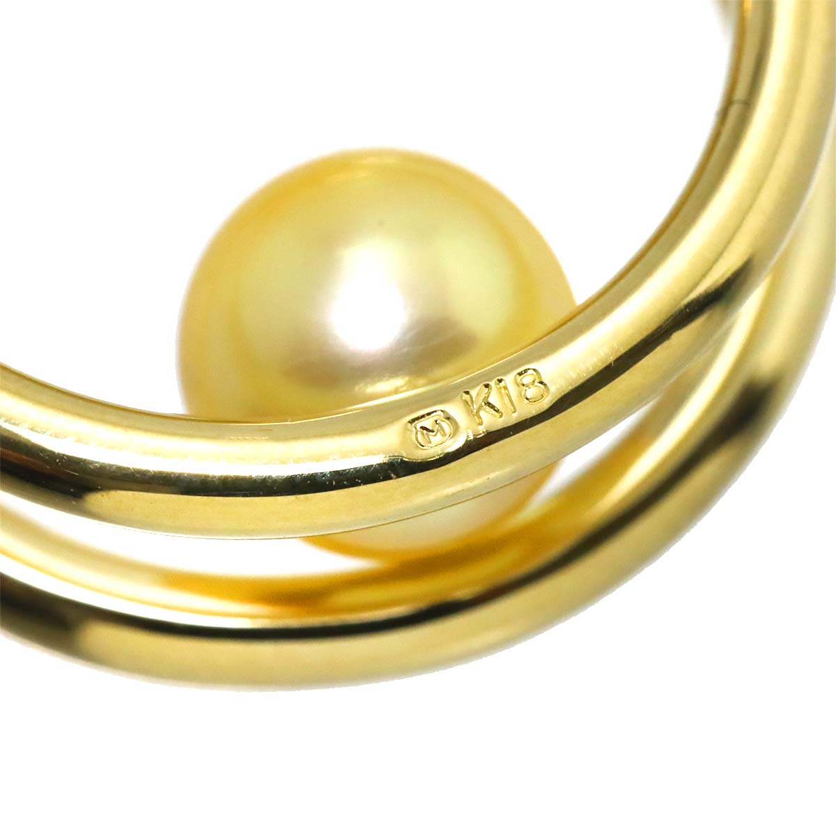 Akoya Pearl 7.2mm Necklace 18K YG 750