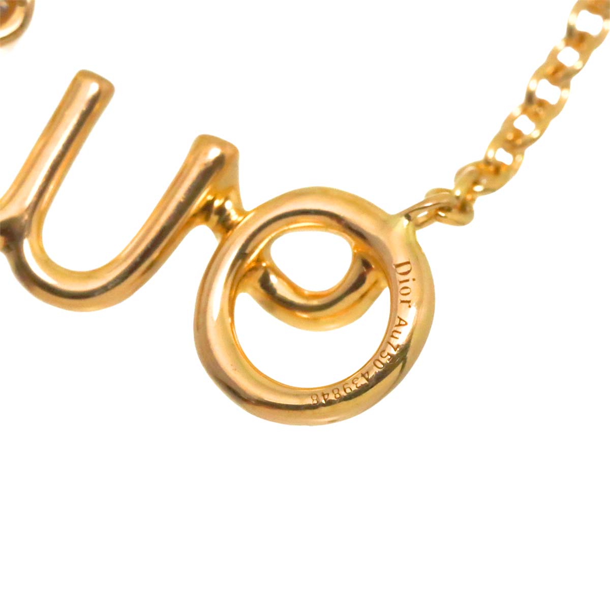 Oui Diamond Necklace 18K PG 750
