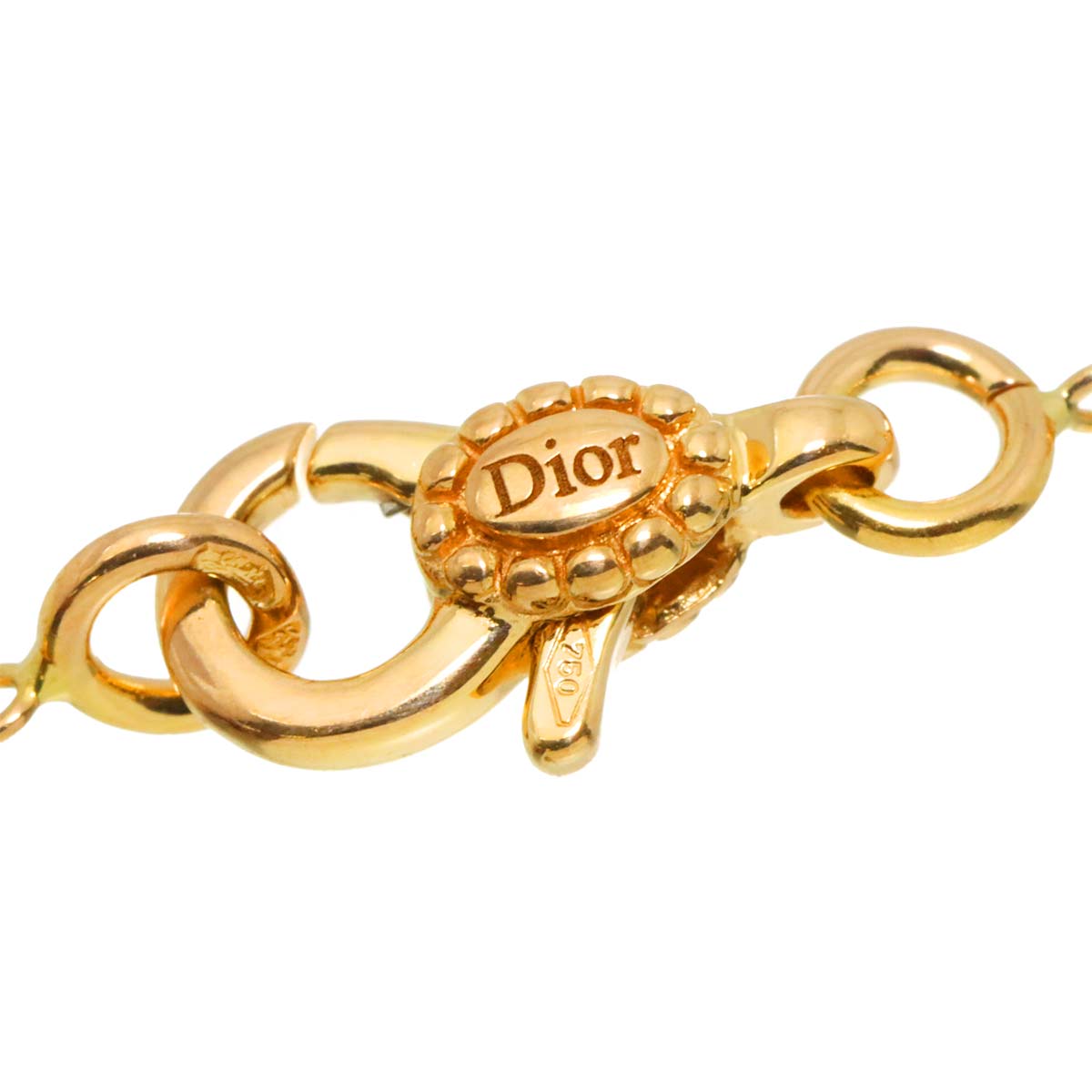 Oui Diamond Necklace 18K PG 750