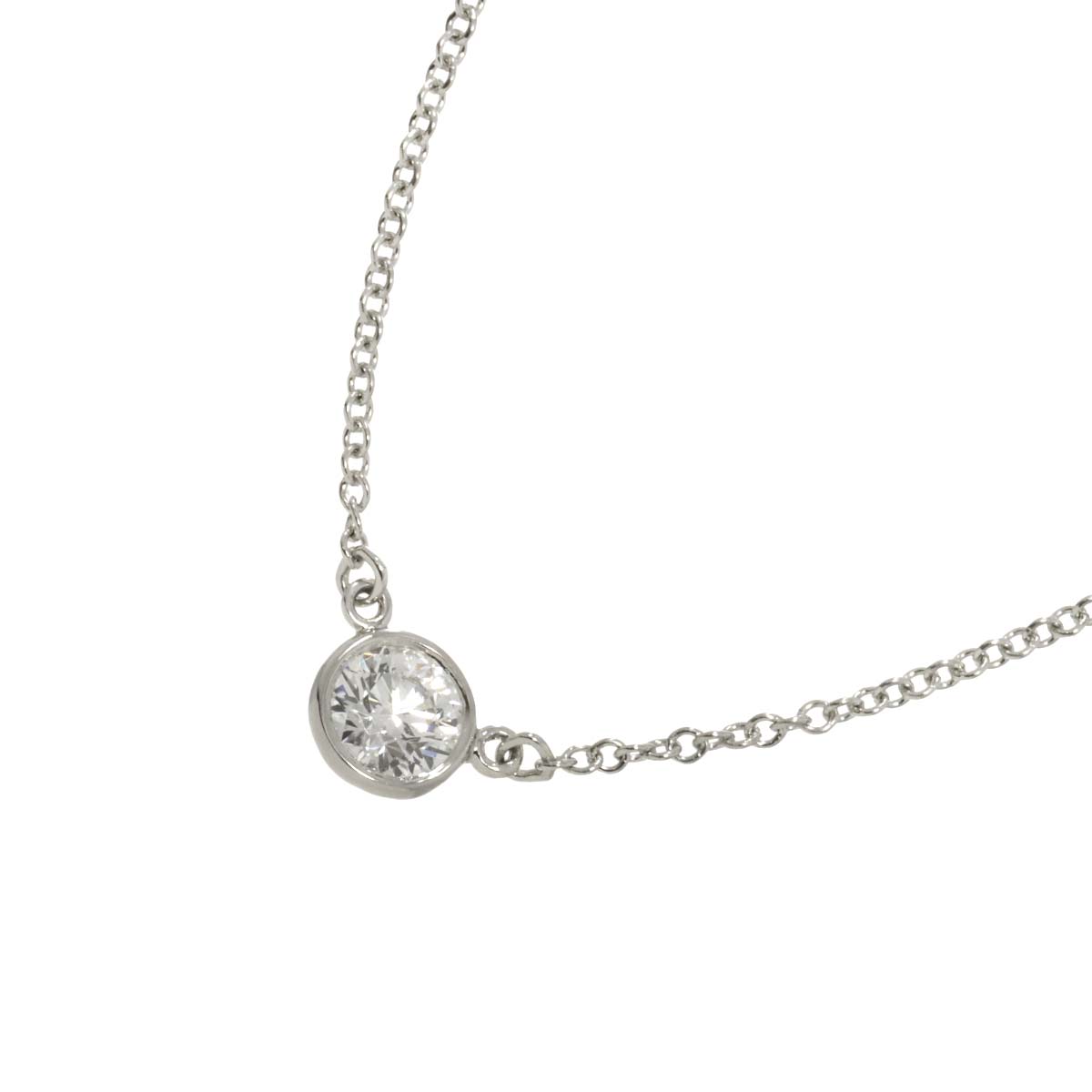 By The Yard Diamond Necklace Platinum