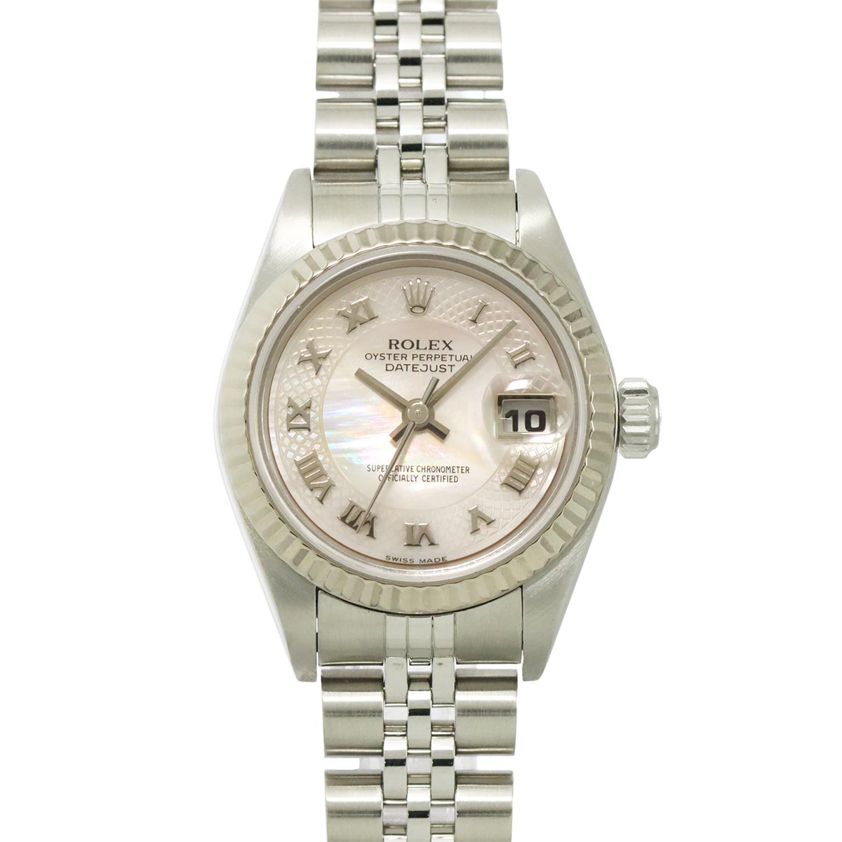 Datejust 79174NRD Serial K 750 WG Pink Shell Dial Automatic