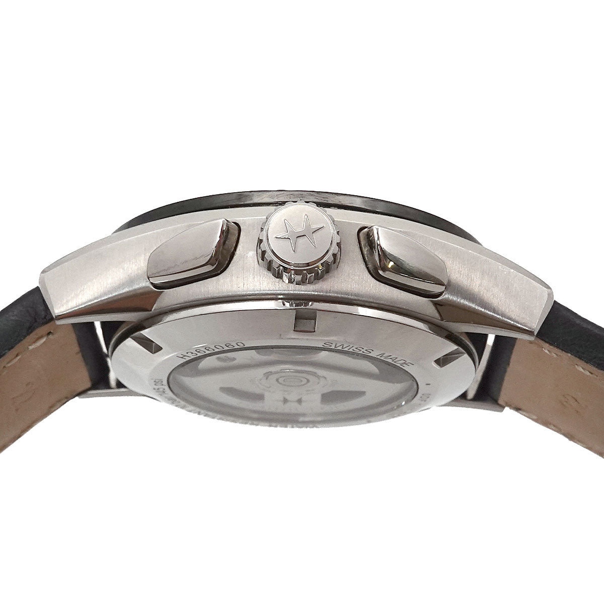 Jazzmaster performer H366060 Chronograph Date Black Dial