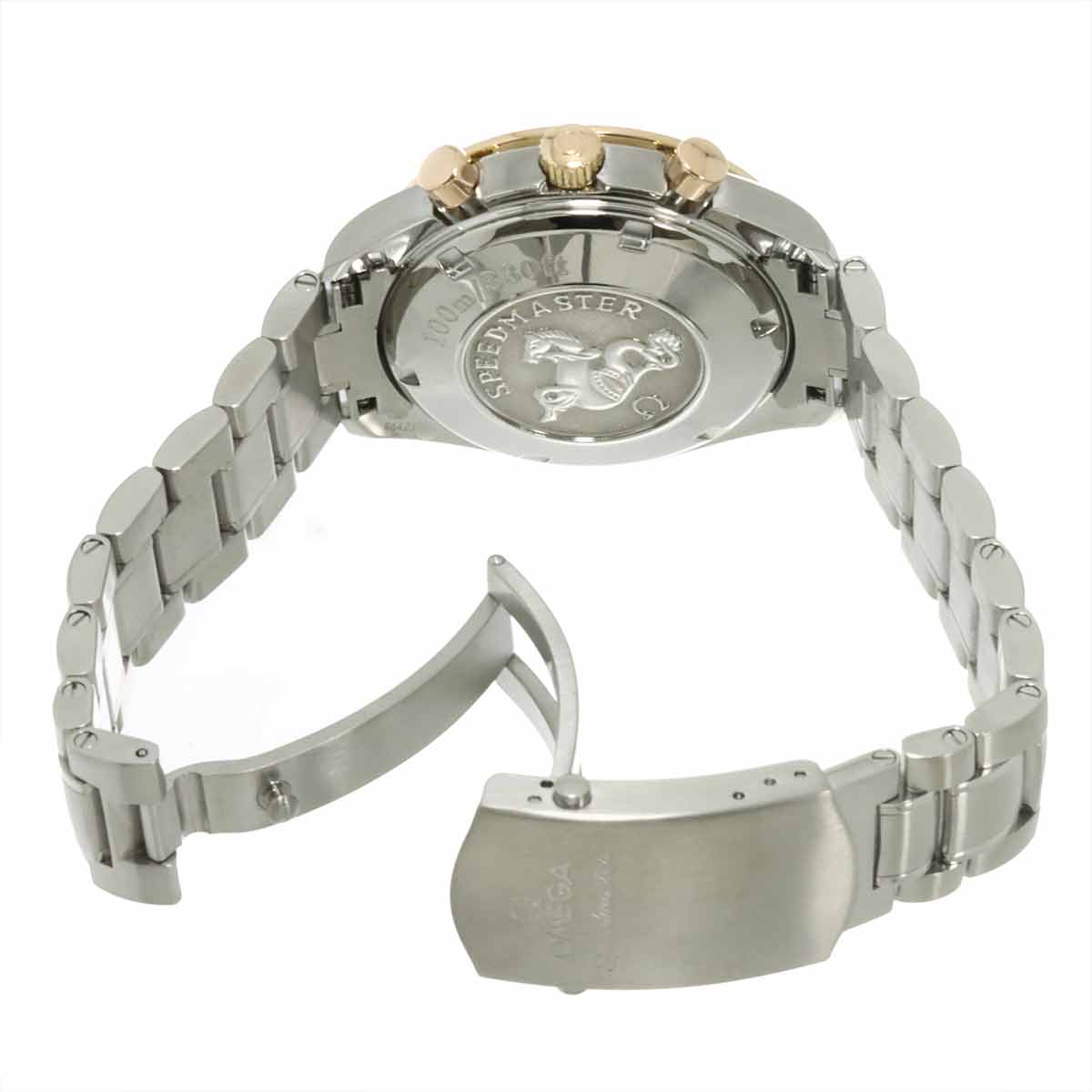 Speedmaster Date 323 21 40 40 01 001 Automatic PG Black Dial