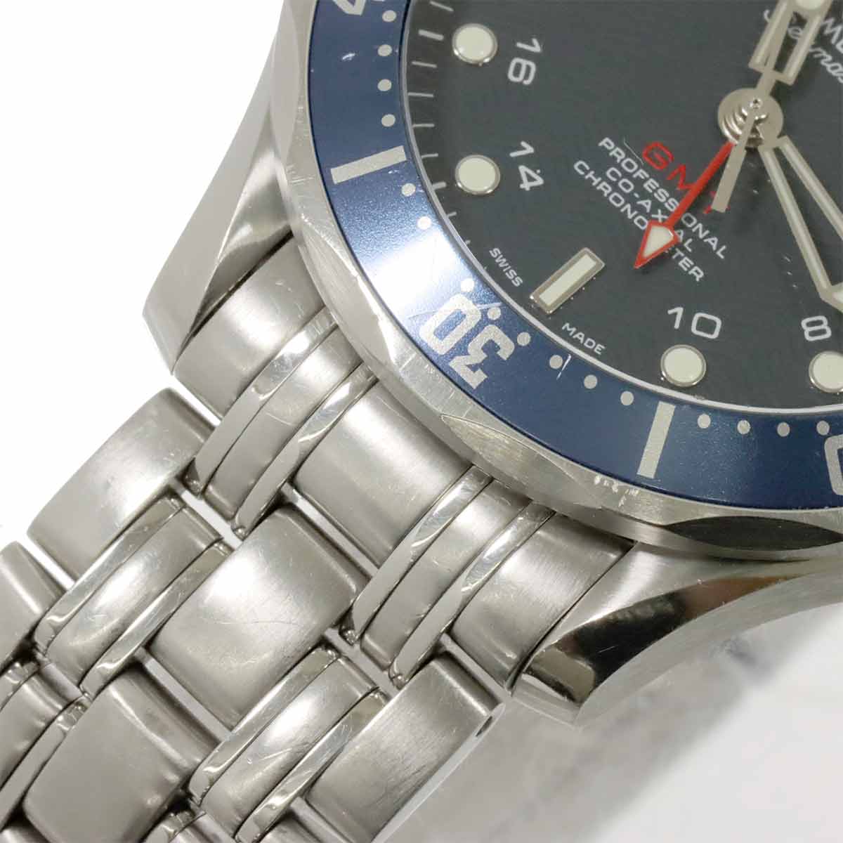 Seamaster 300 GMT Professional Co-Axial 2535 80 Navy Dial Mens