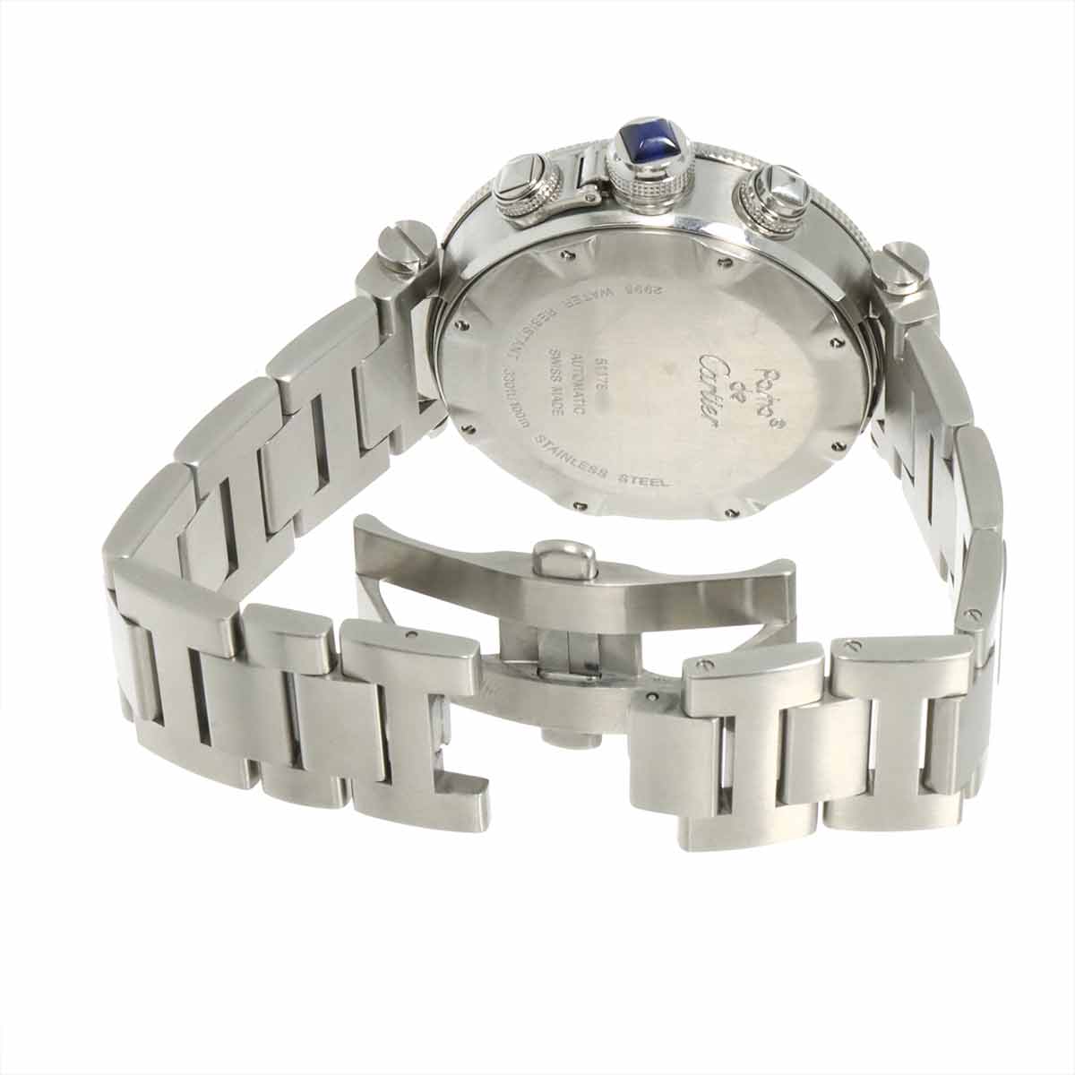 Pasha Seatimer Chronograph W31089M7 Automatic Silver Dial