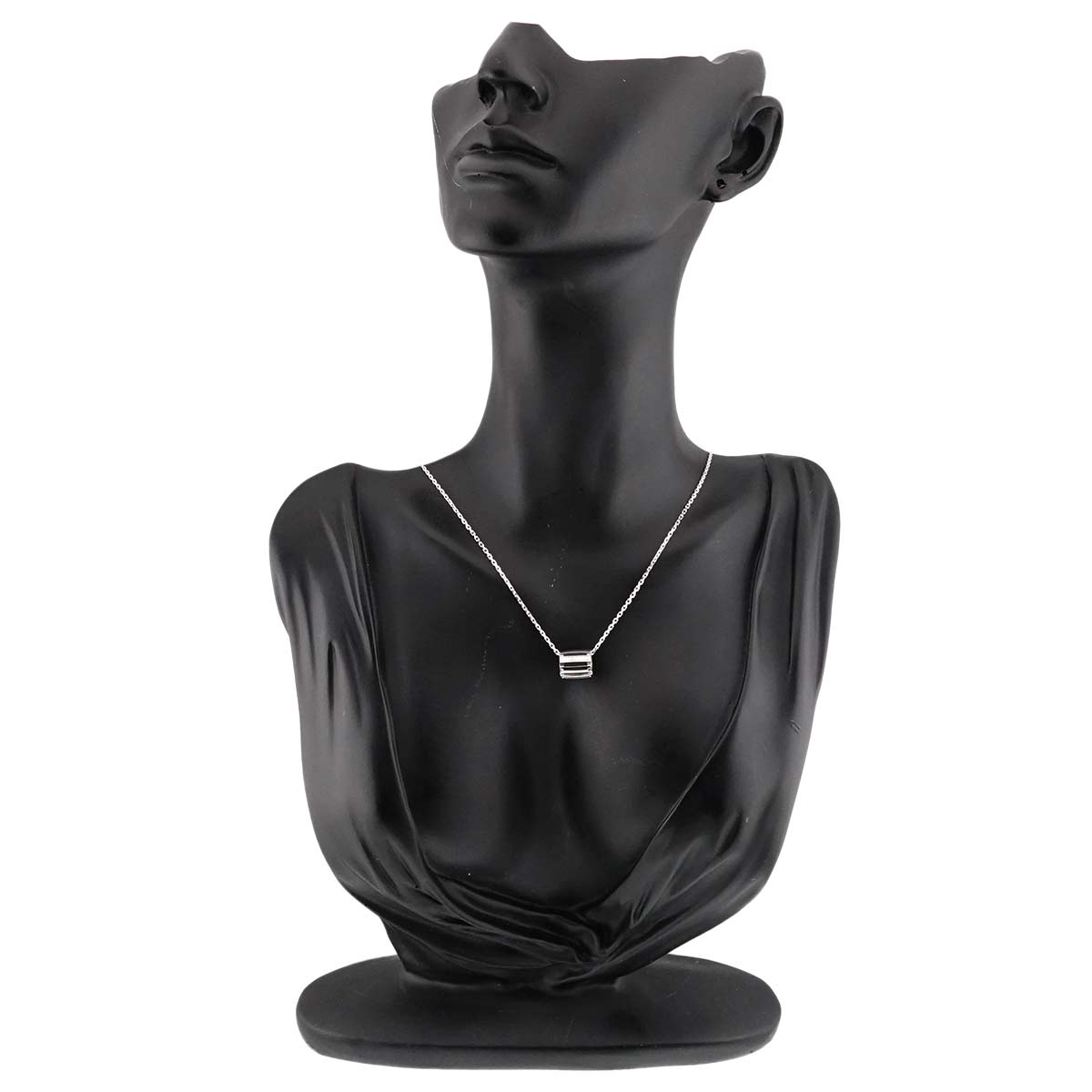 Class One Diamond Necklace 18K WG White Gold 750