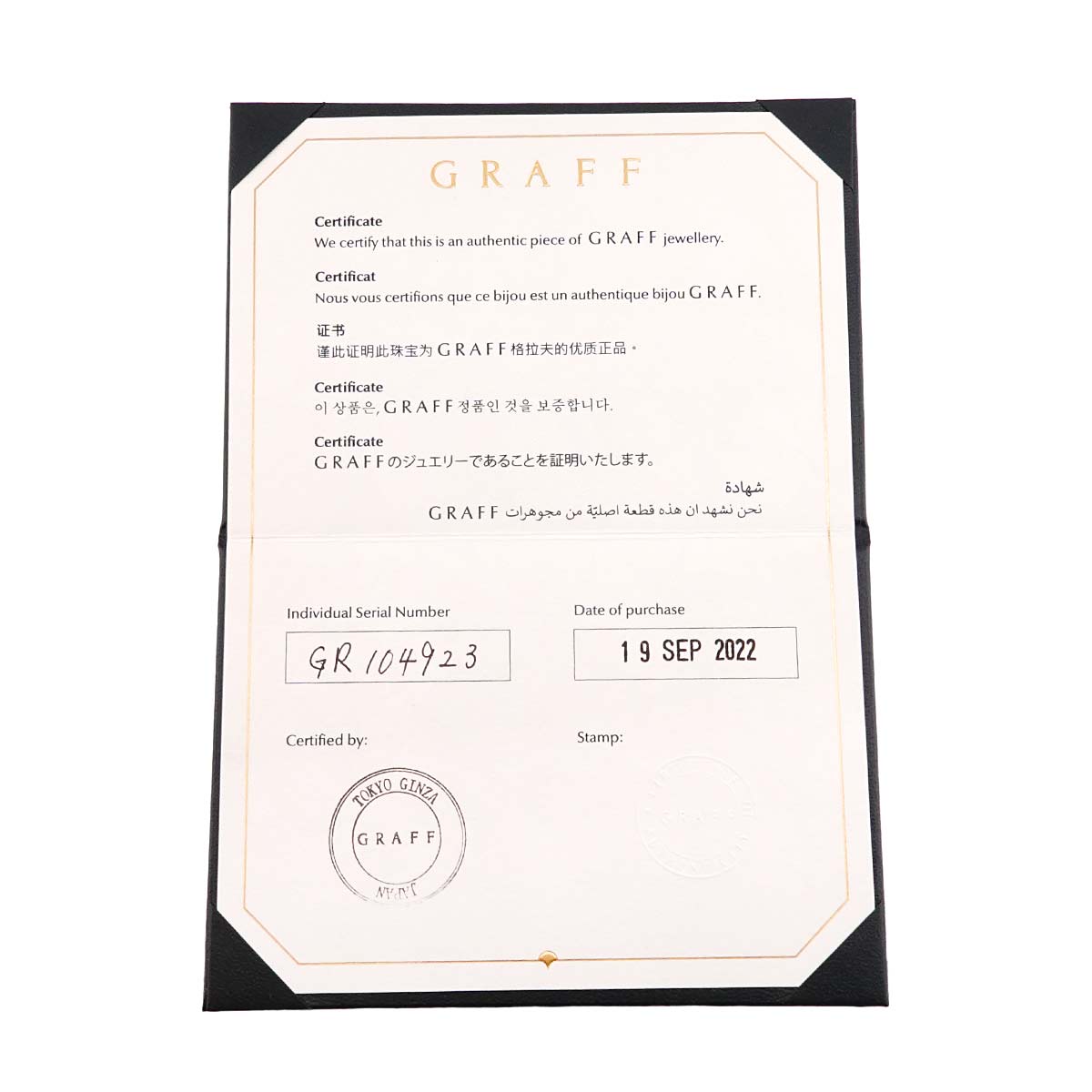 Full Pave Diamond Ring 18K WG 750 size3.75-4(US)