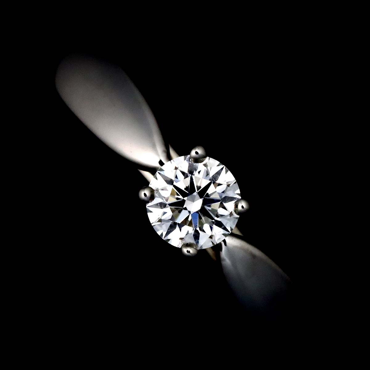 Harmony Diamond 0.20ct G/VVS1/3EX Ring Pt Size5-5.25(US)