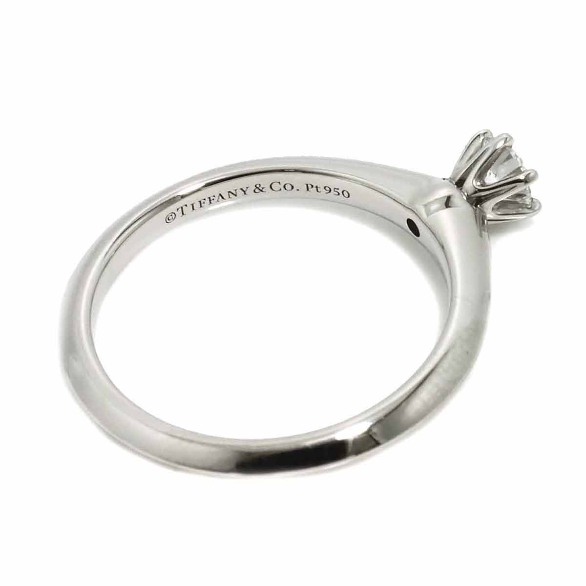 Diamond 0.21ct Ring Pt Platinum Size5.5-5.75(US)