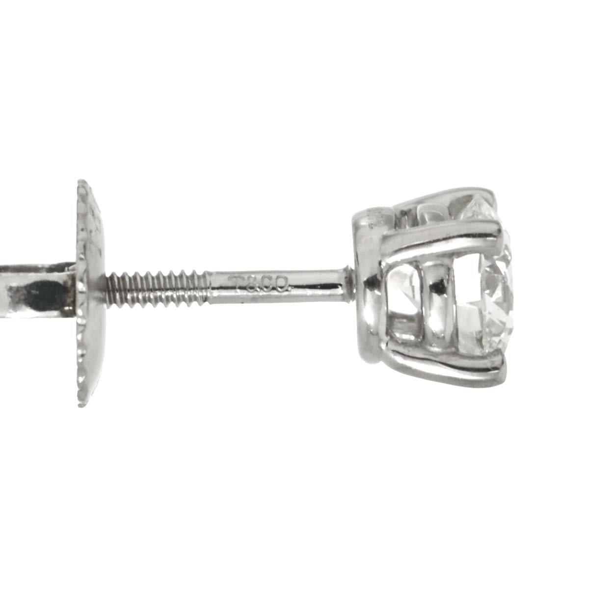 Diamond Earring Pierced Pt One Piece only