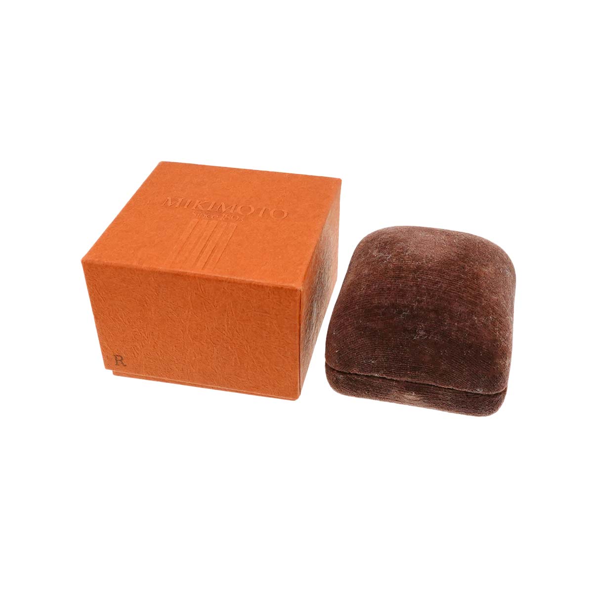 Akoya Pearl 3.2mm Ruby Ring 18K YG 750 Size5.75-6(US)