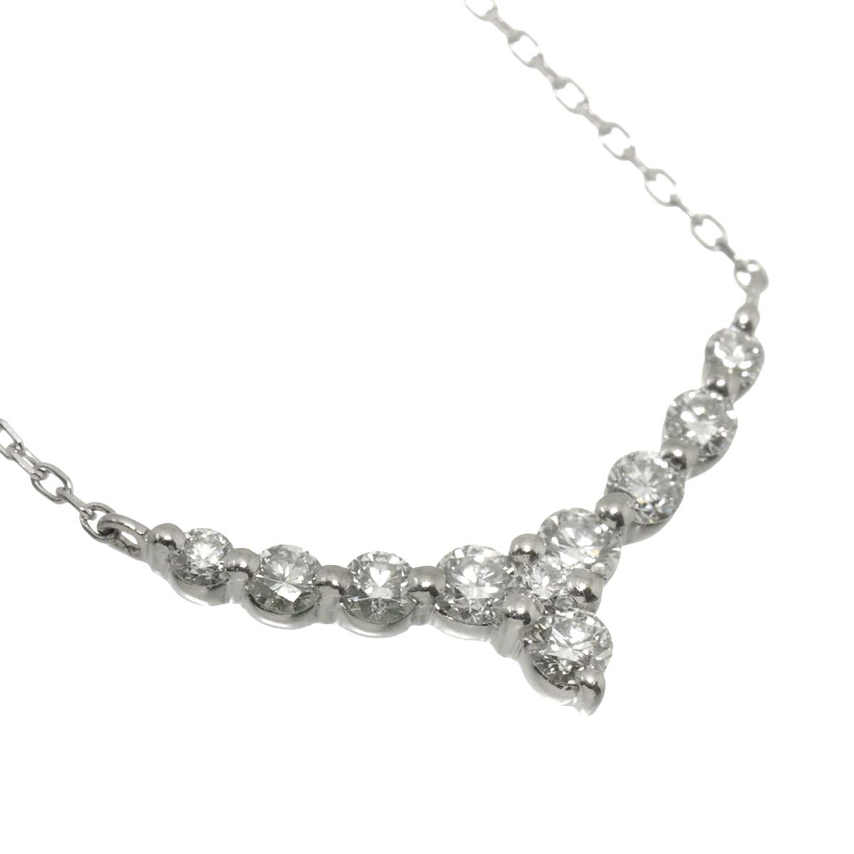 Diamond 0.36ct Necklace Platinum