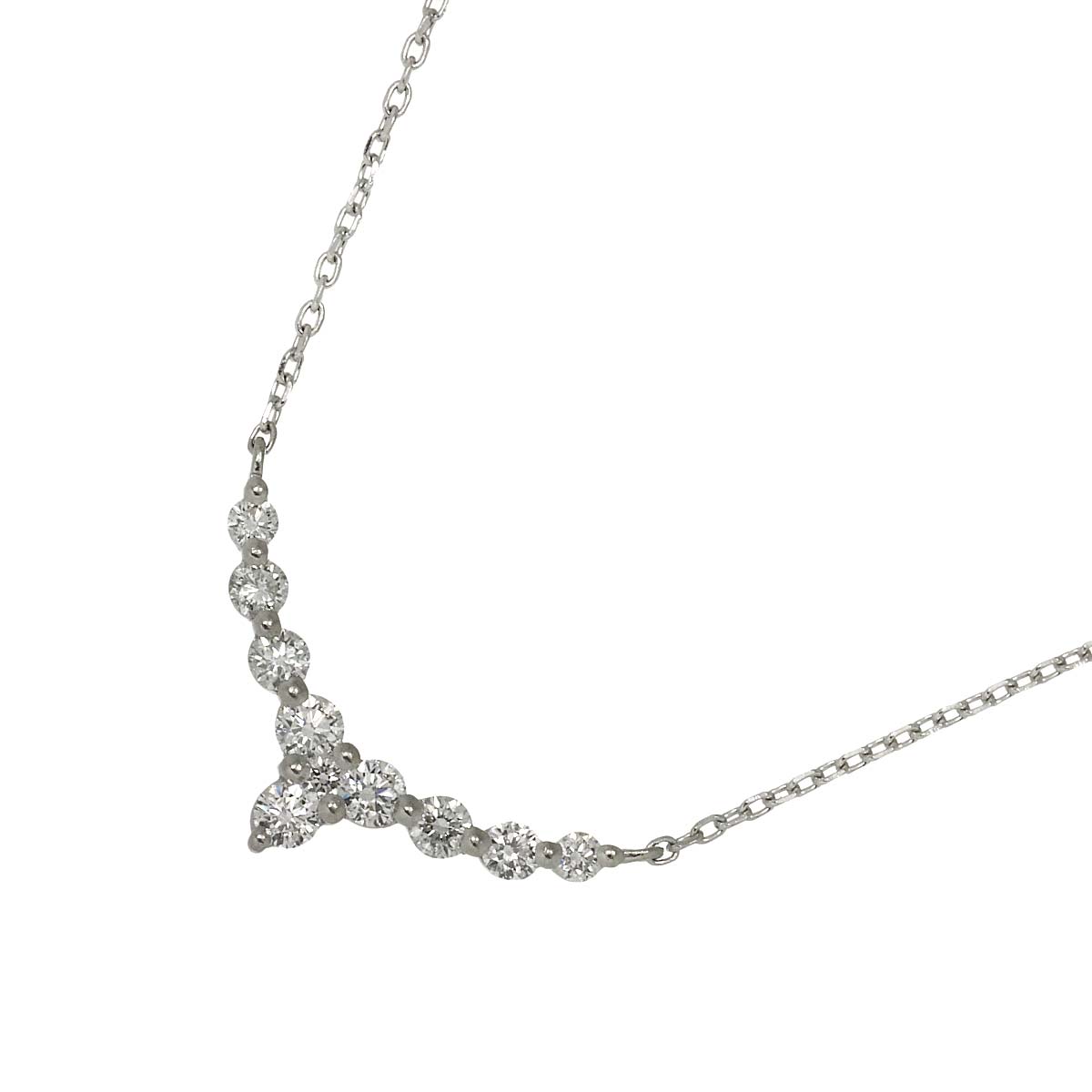 Diamond 0.36ct Necklace Platinum