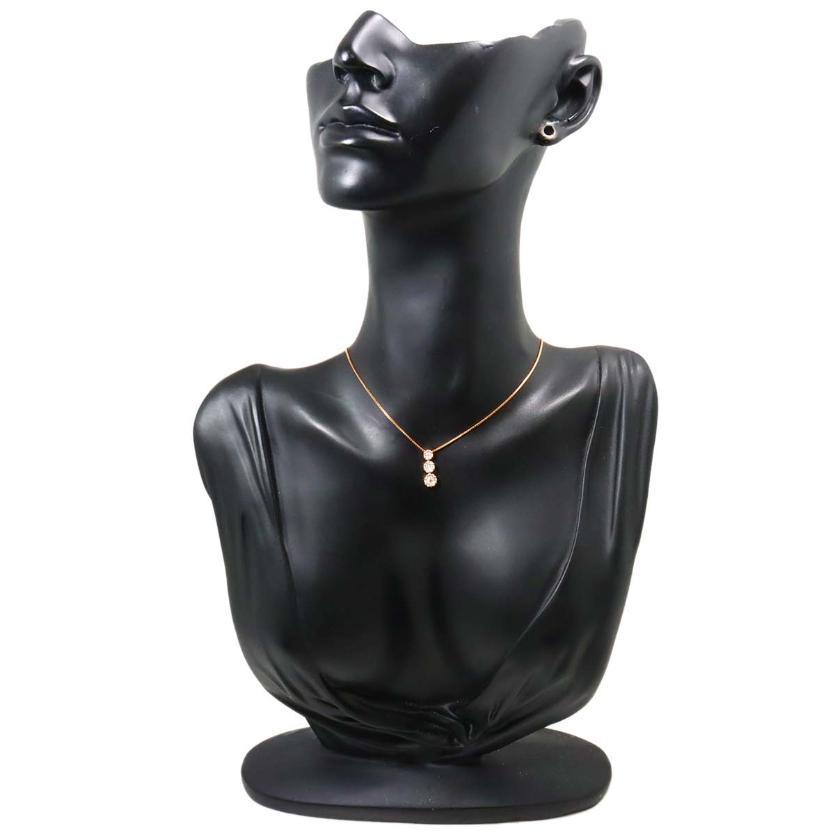 Diamond 0.30ct Necklace 18K Pink Gold 750