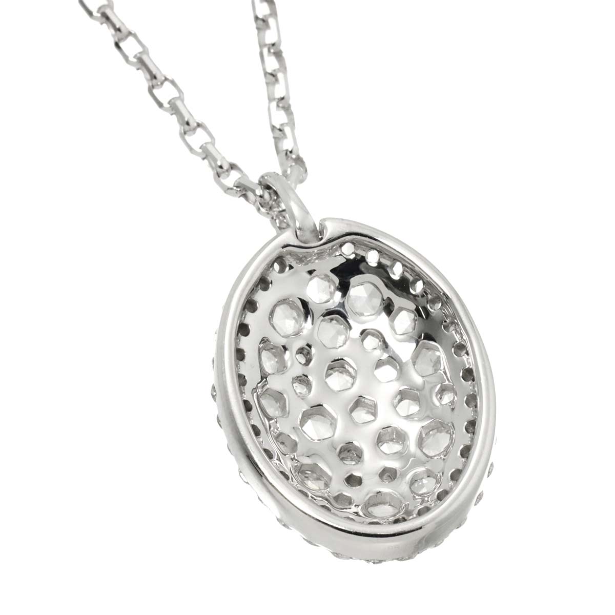 Diamond 1.80ct Necklace 18K WG White Gold 750